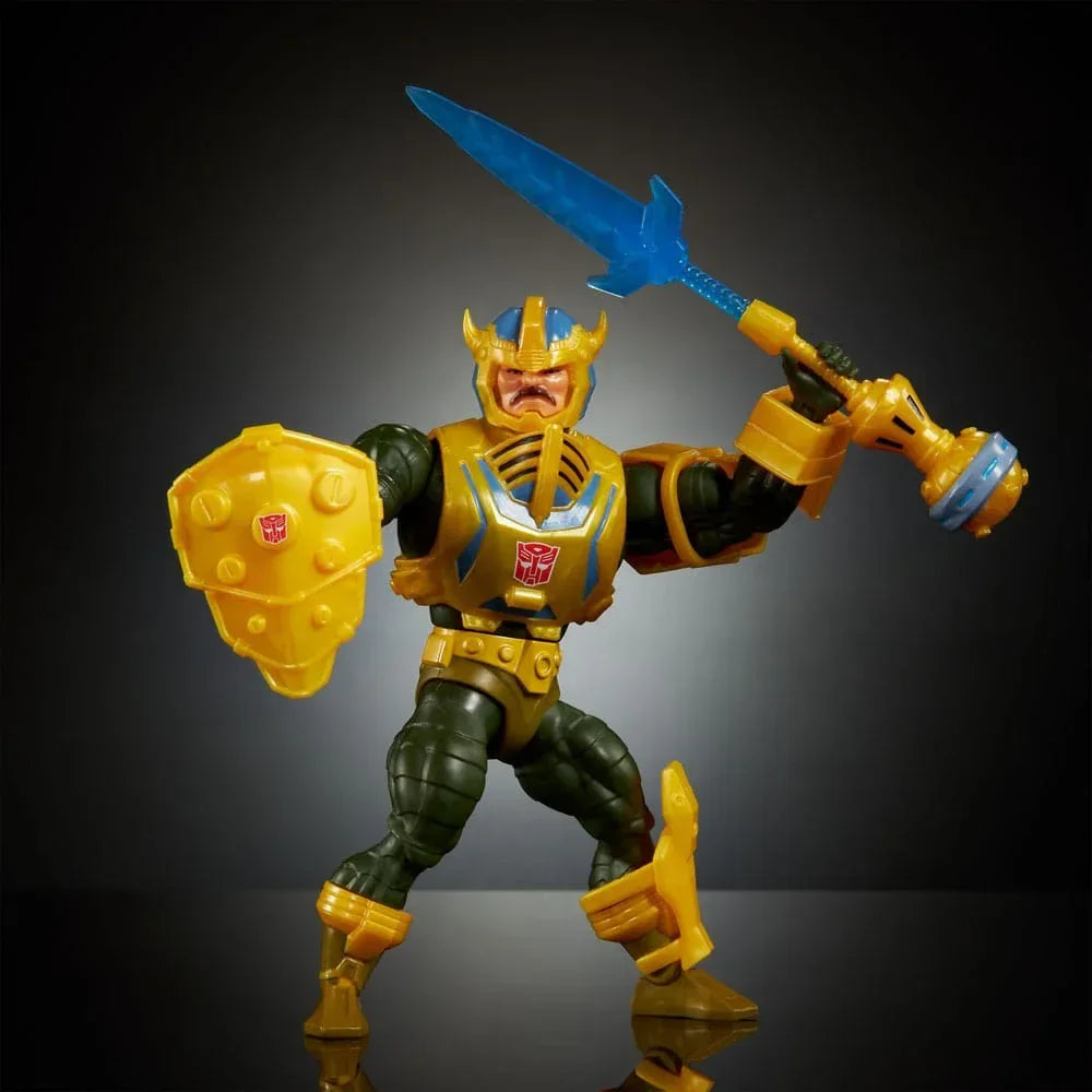 Masters of the Universe x Transformers Bumblebee Armor Man-At-Arms Mattel