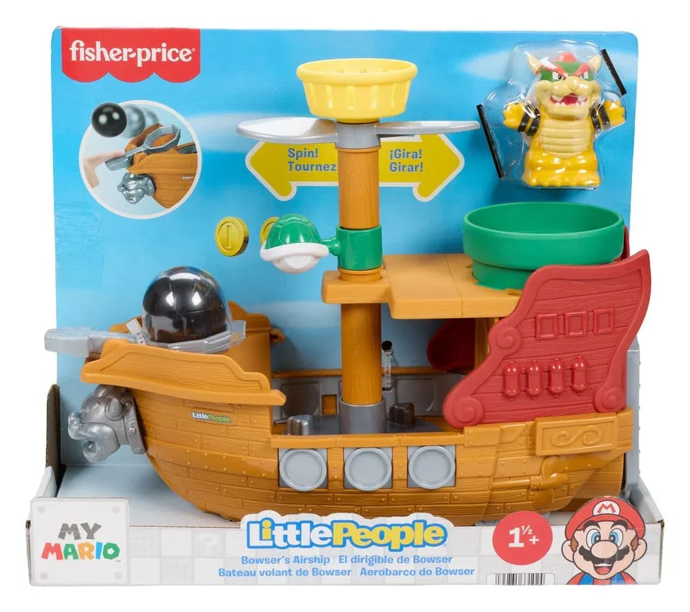 My Mario Little People Bowser's Airship Playset