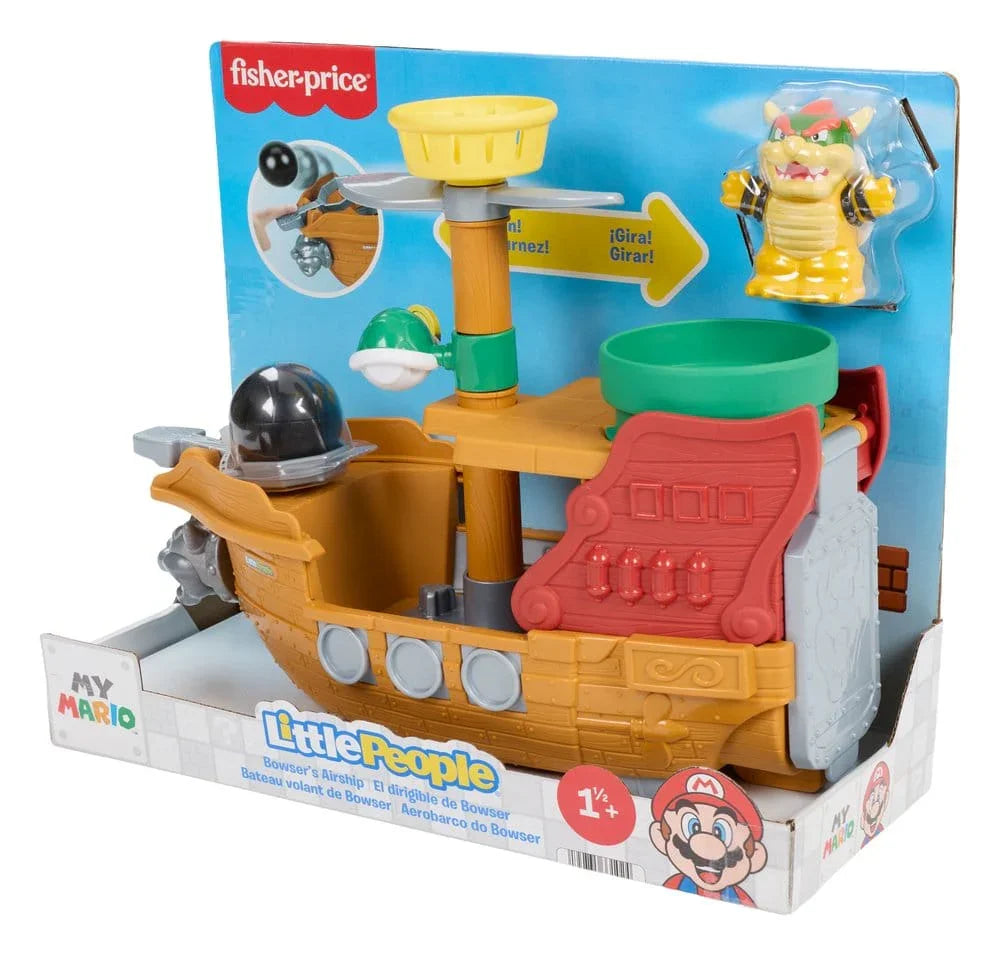 My Mario Little People Bowser's Airship Playset
