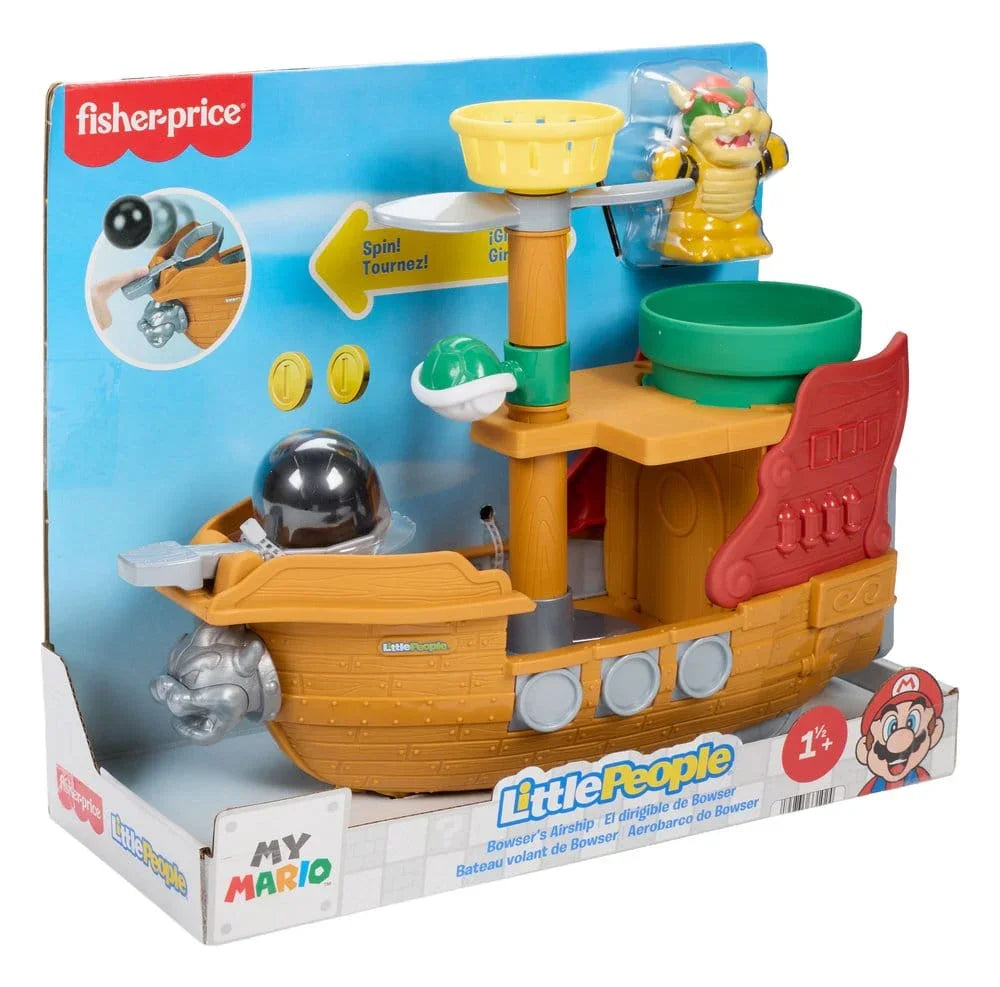My Mario Little People Bowser's Airship Playset