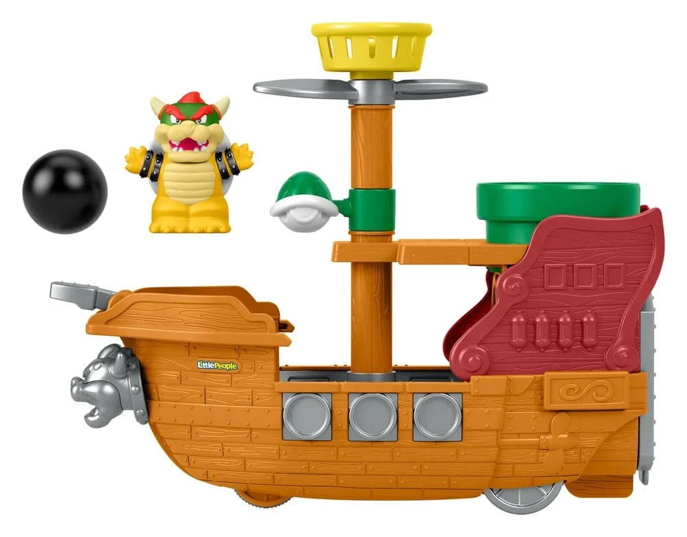 My Mario Little People Bowser's Airship Playset