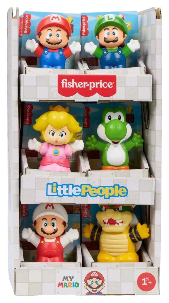 My Mario Little People Mini Figurer 7 cm Display (18)