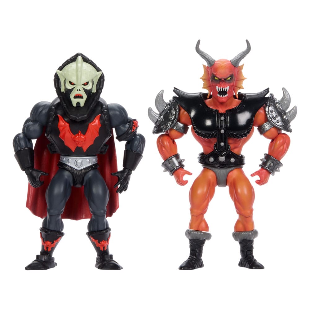 Masters of the Universe x Stranger Things Origins Action Figur 2-Pack Hordak & Hellfire-Man 14 cm Mattel