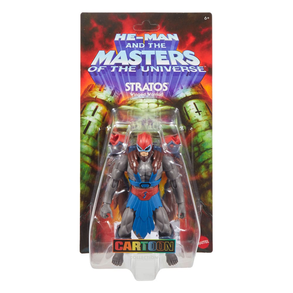 Masters of the Universe Origins Action Figur Cartoon Collection: Stratos 14 cm Mattel