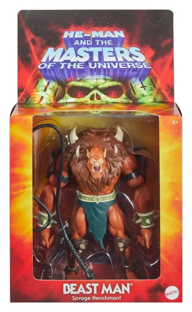 Masters of the Universe Origins Deluxe Action Figur Beast Man 14 cm Mattel