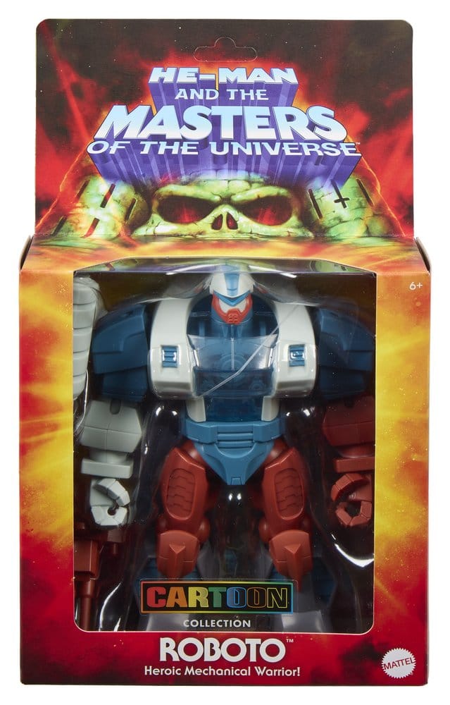 Masters of the Universe Origins Deluxe Action Figur Cartoon Collection: Roboto 14 cm