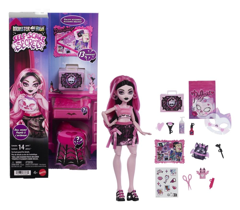 Monster High Self-Scare Secrets Docka Draculaura