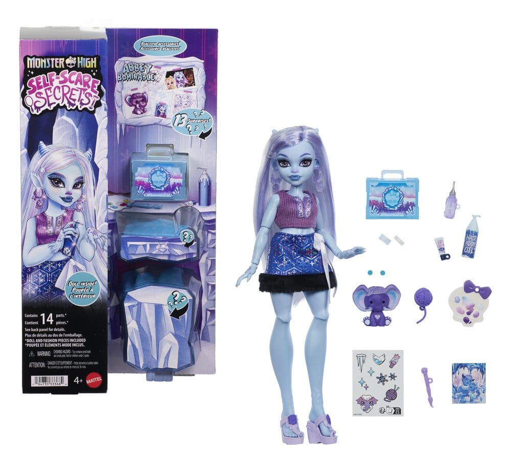 Monster High Self-Scare Secrets Docka Abbey Bominable