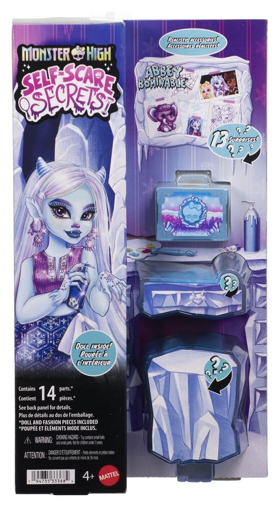 Monster High Self-Scare Secrets Docka Abbey Bominable