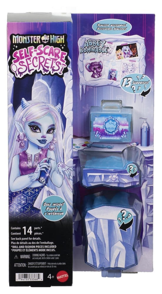 Monster High Self-Scare Secrets Docka Abbey Bominable