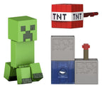 Minecraft Actionfigur Creeper 8 cm – Autentisk skala med rörliga leder och Redstone-tillbehör