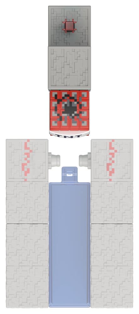 Minecraft Actionfigur Creeper 8 cm – Autentisk skala med rörliga leder och Redstone-tillbehör