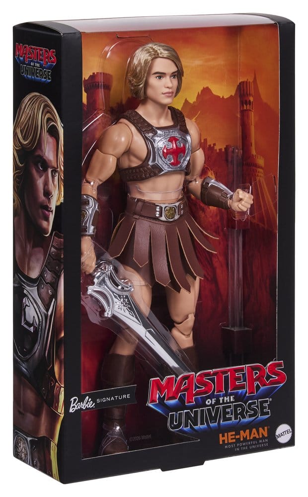 Masters of the Universe Film 2026 Barbie Signature Docka He-Man 30 cm
