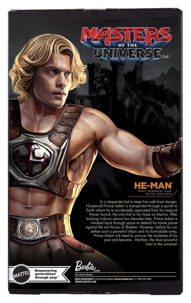 Masters of the Universe Film 2026 Barbie Signature Docka He-Man 30 cm
