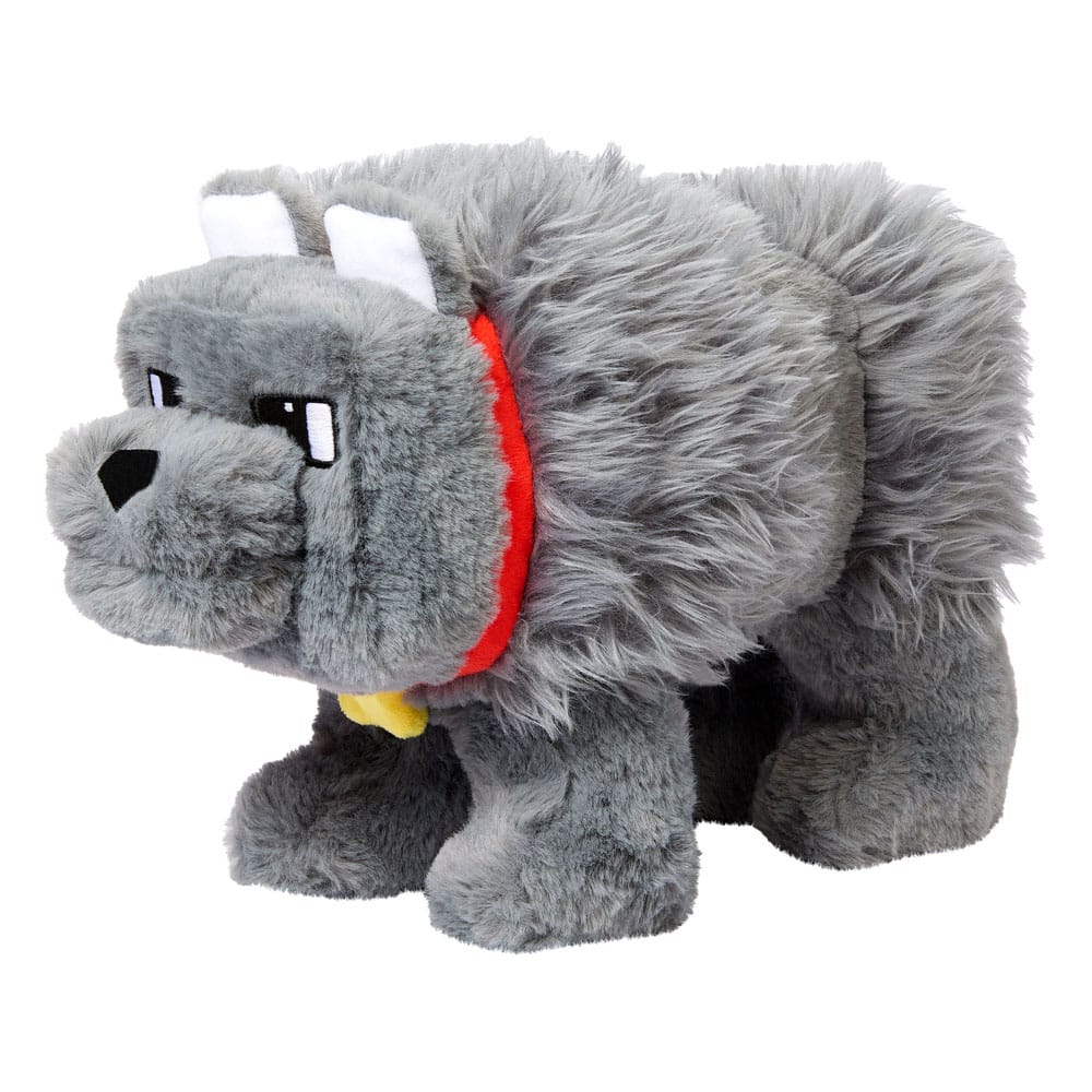 Minecraft Movie Plush Figur Dennis the Wolf 20 cm Mattel