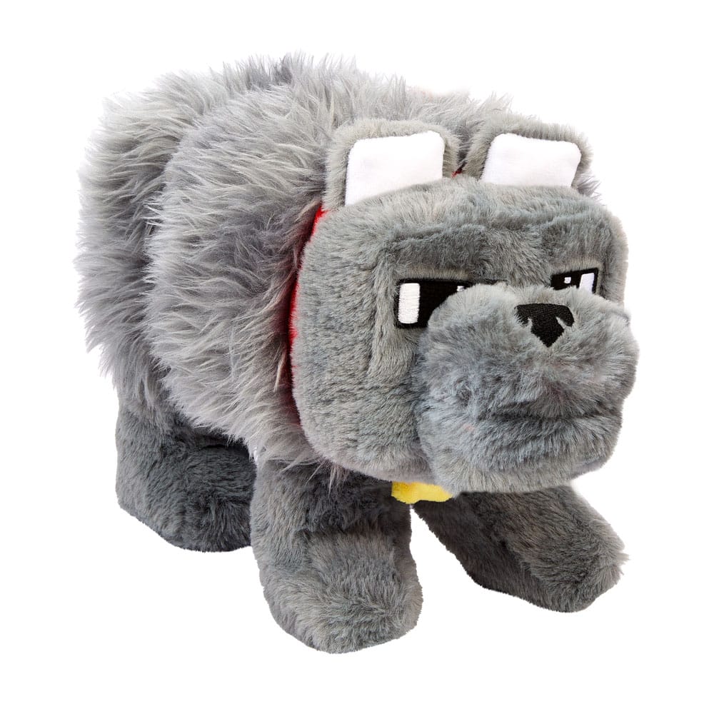 Minecraft Movie Plush Figur Dennis the Wolf 20 cm Mattel
