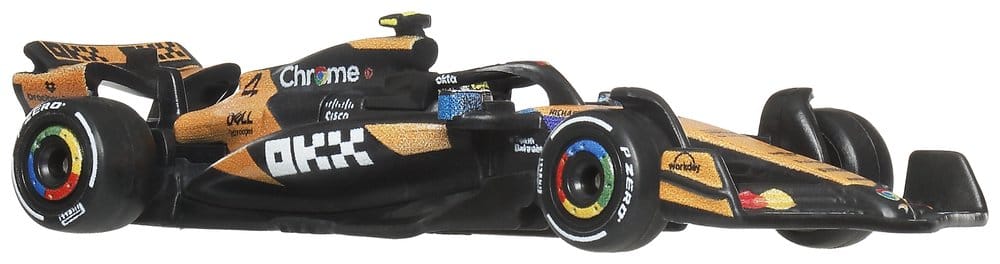 Formula 1 Hot Wheels Premium Die-Cast 1:64 Scale Vehicle McLaren Team: Driver 2