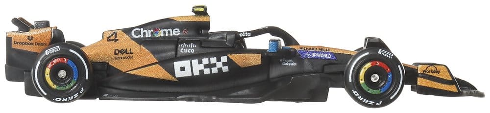 Formula 1 Hot Wheels Premium Die-Cast 1:64 Scale Vehicle McLaren Team: Driver 2