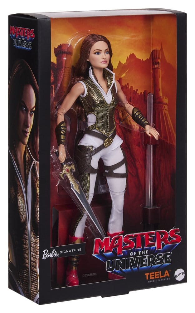 Masters of the Universe-film 2026 Barbie Signature Docka Teela 30 cm