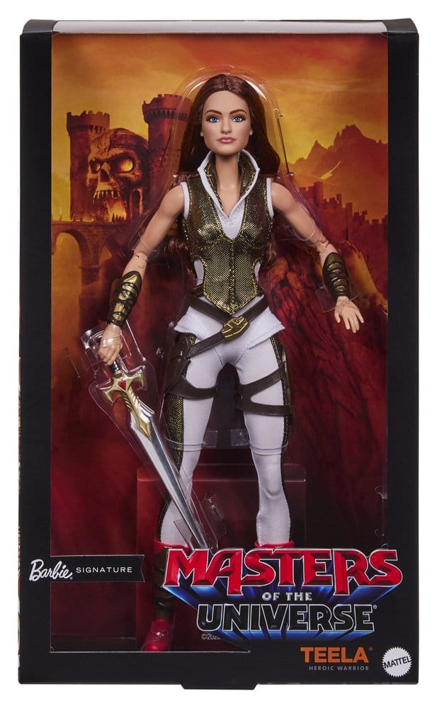 Masters of the Universe-film 2026 Barbie Signature Docka Teela 30 cm