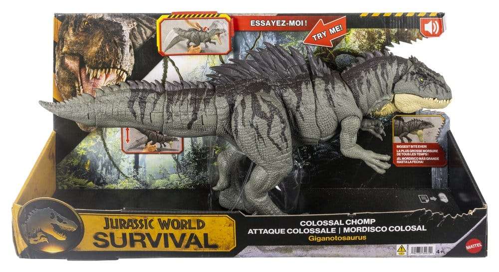 Jurassic World: Survival Actionfigur Colossal Chomp Giganotosaurus 71 cm