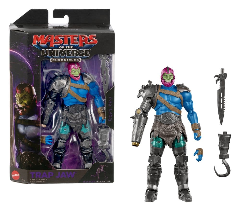 Masters of the Universe 2026 Movie Chronicles Action Figur Trap-Jaw 18 cm