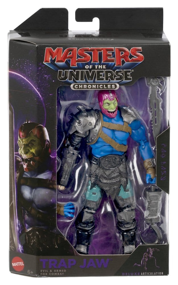 Masters of the Universe 2026 Filmkrönikor Actionfigur Trap-Jaw 18 cm