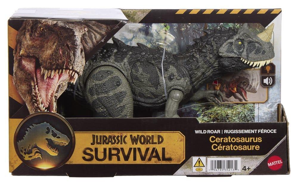 Jurassic World: Survival Action Figur Wild Roar Ceratosaurus