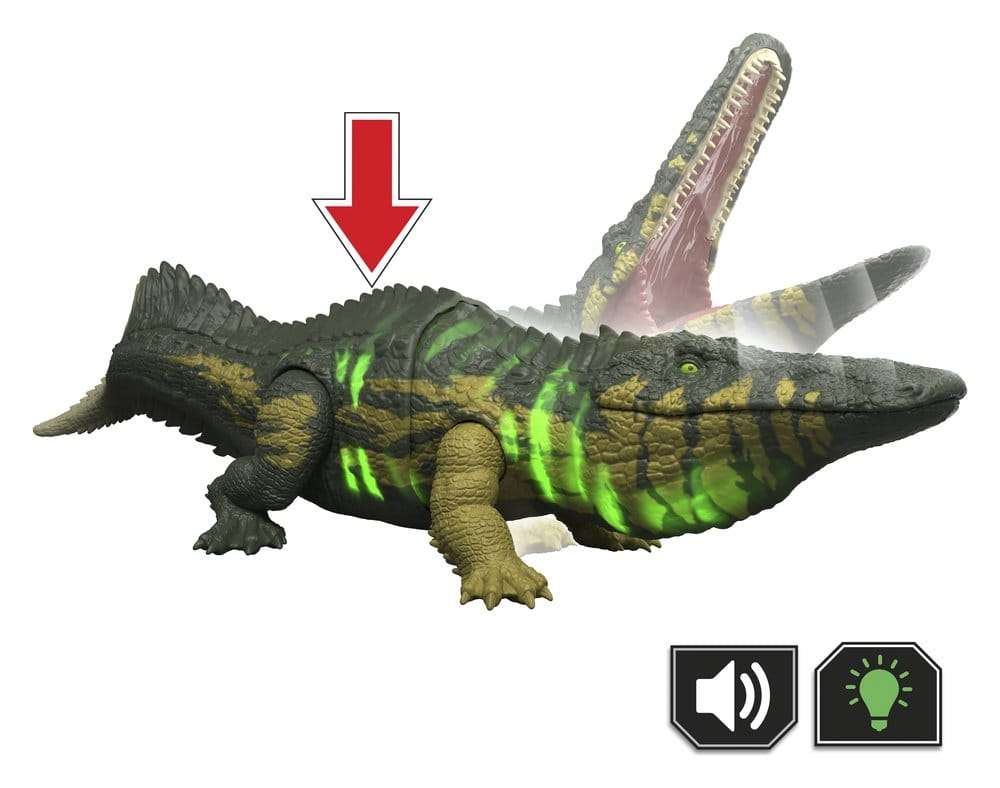 Jurassic World: Survival Actionfigur Wild Roar Stomatosuchus 37 cm