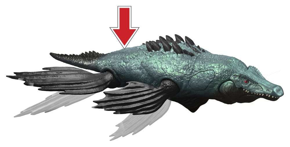 Jurassic World: Survival actionfigur Gigantic Thrashers Liopleurodon 30 cm
