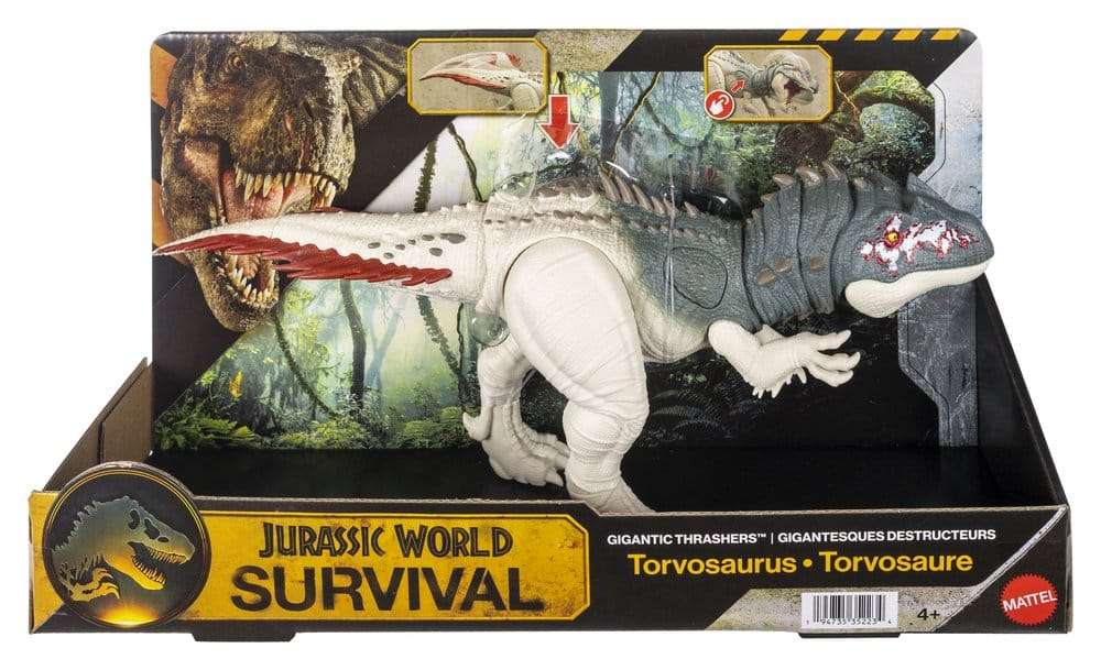 Jurassic World: Survival actionfigur Gigantic Thrashers Torvosaurus 30 cm