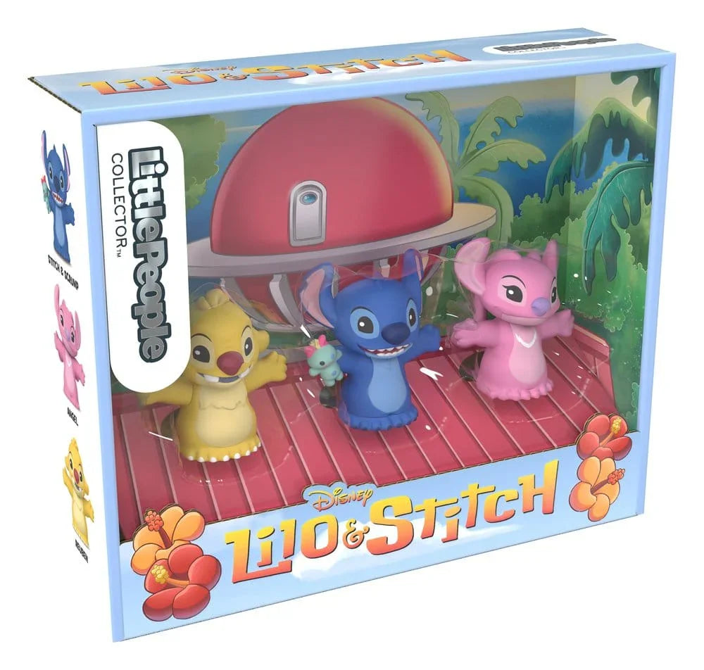 Lilo & Stitch Little People Collector Mini Figure 3-Pack Stitch & The Cousins 7 cm