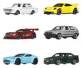 Hot Wheels Silver Series Steel Model Vehicles 6-Pack 1/64 Euro Style