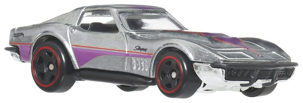 Hot Wheels Silver Series Die-Cast 6-Pack 1/64 ZAMAC Vehicles