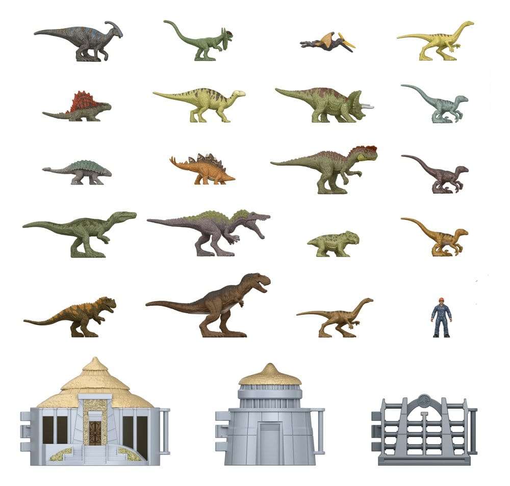 Jurassic Park Minis Adventskalender Island Visitor
