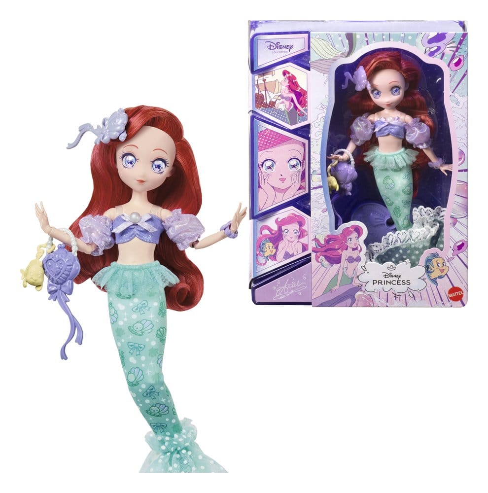 Disney Princess docka Manga Ariel 22 cm