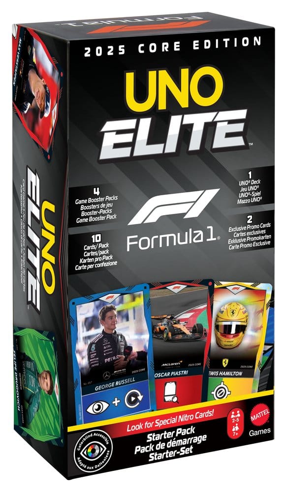 Formula 1 UNO Kortspel Elite F1 Startset