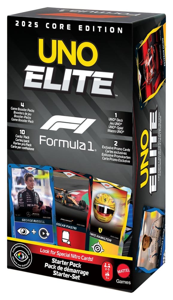Formula 1 UNO Kortspel Elite F1 Startset