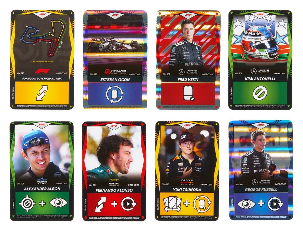 Formula 1 UNO Kortspel Elite F1 Startset