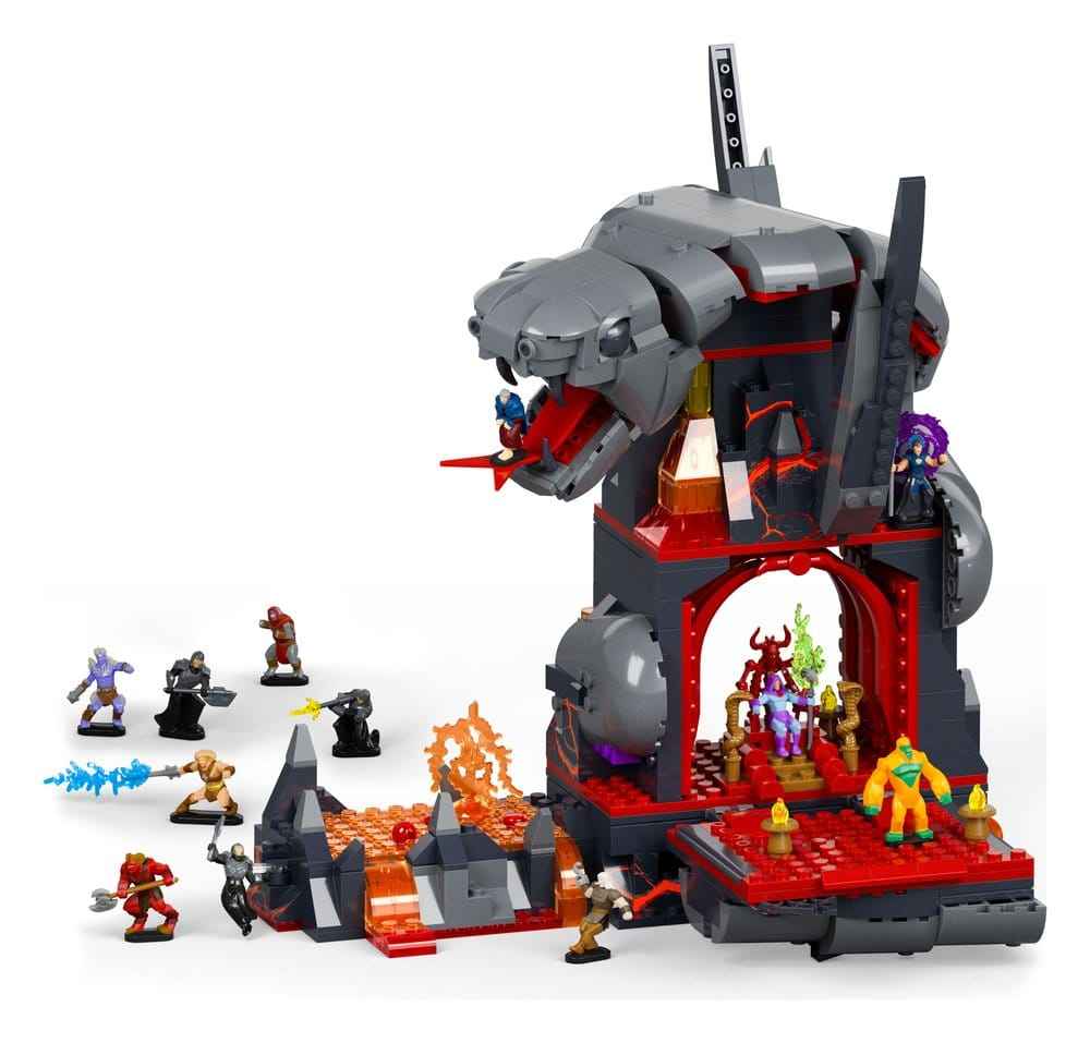 Masters of the Universe Mattel Brick Shop Byggsats Snake Mountain
