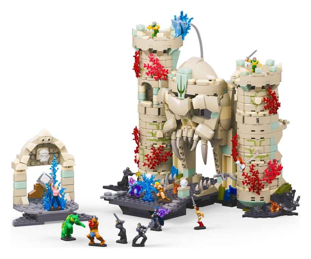 Masters of the Universe Mattel Brick Shop Byggsats Slottet Grayskull