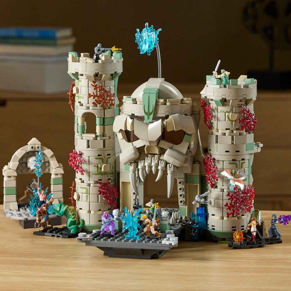 Masters of the Universe Mattel Brick Shop Byggsats Slottet Grayskull