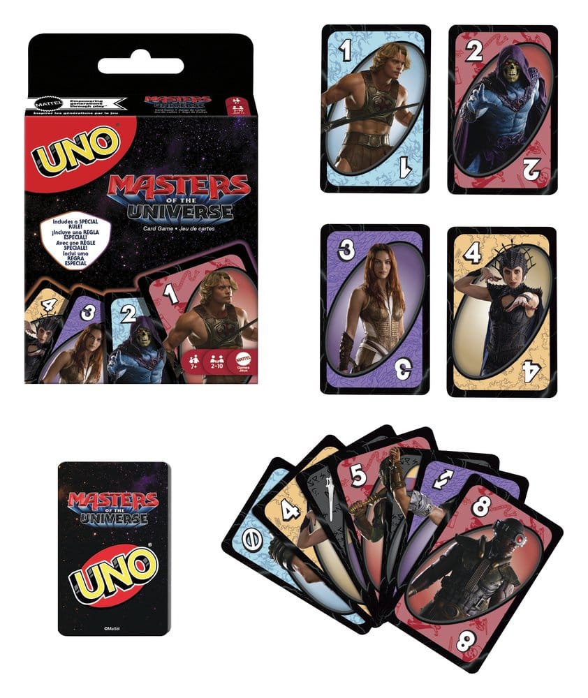 Masters of the Universe 2026 Film UNO Kortspel
