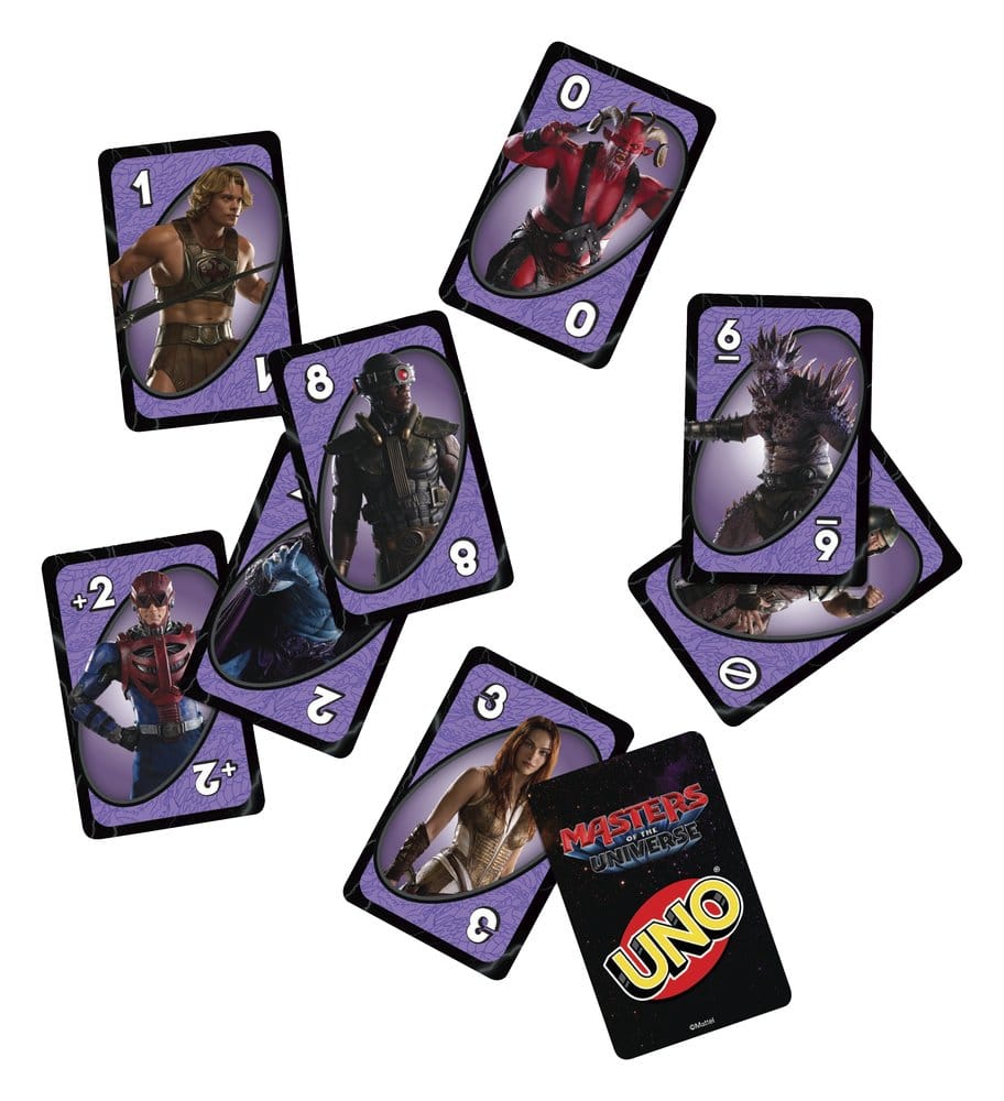 Masters of the Universe 2026 Film UNO Kortspel