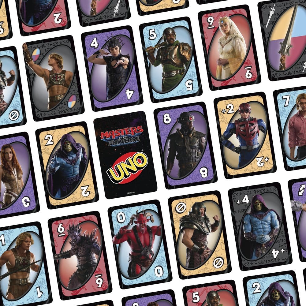 Masters of the Universe 2026 Film UNO Kortspel