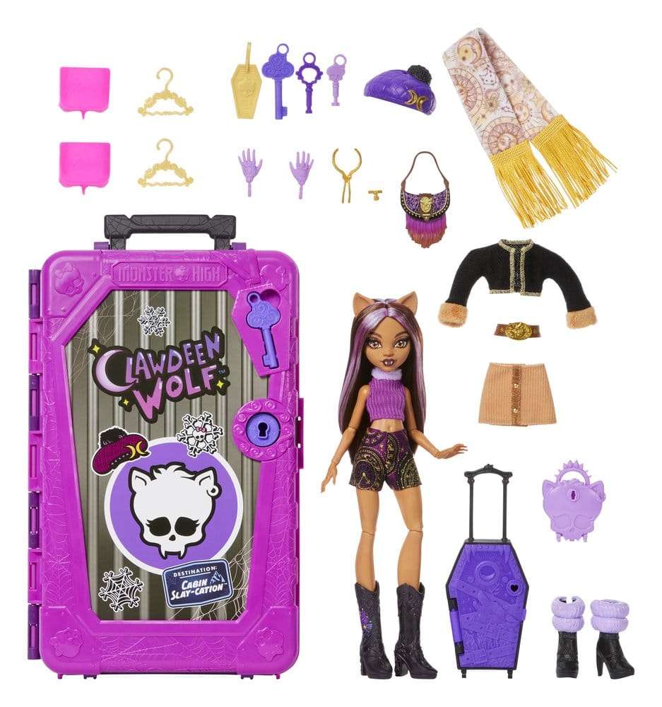Monster High Skulltimate Secrets-docka Clawdeen Wolf