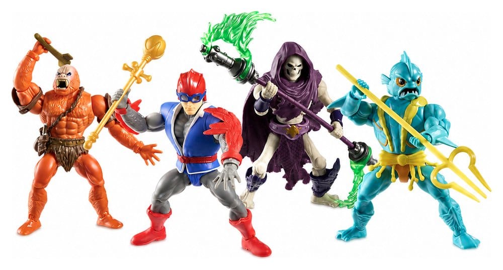 Masters of the Universe Origins Actionfigur 4-Pack Battle for Subternia 14 cm