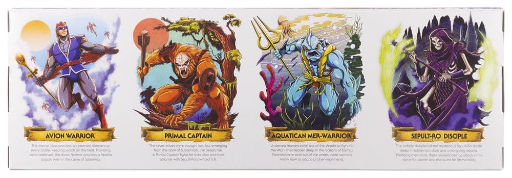 Masters of the Universe Origins Action Figur 4-Pack Battle for Subternia 14 cm