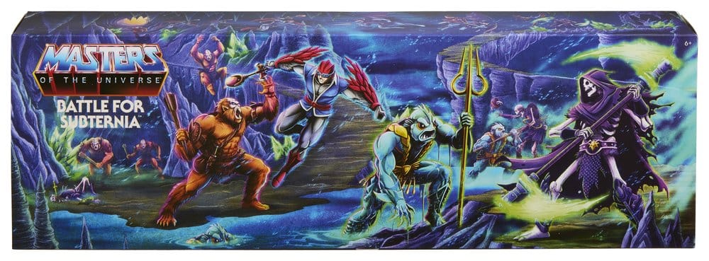 Masters of the Universe Origins Actionfigur 4-Pack Battle for Subternia 14 cm