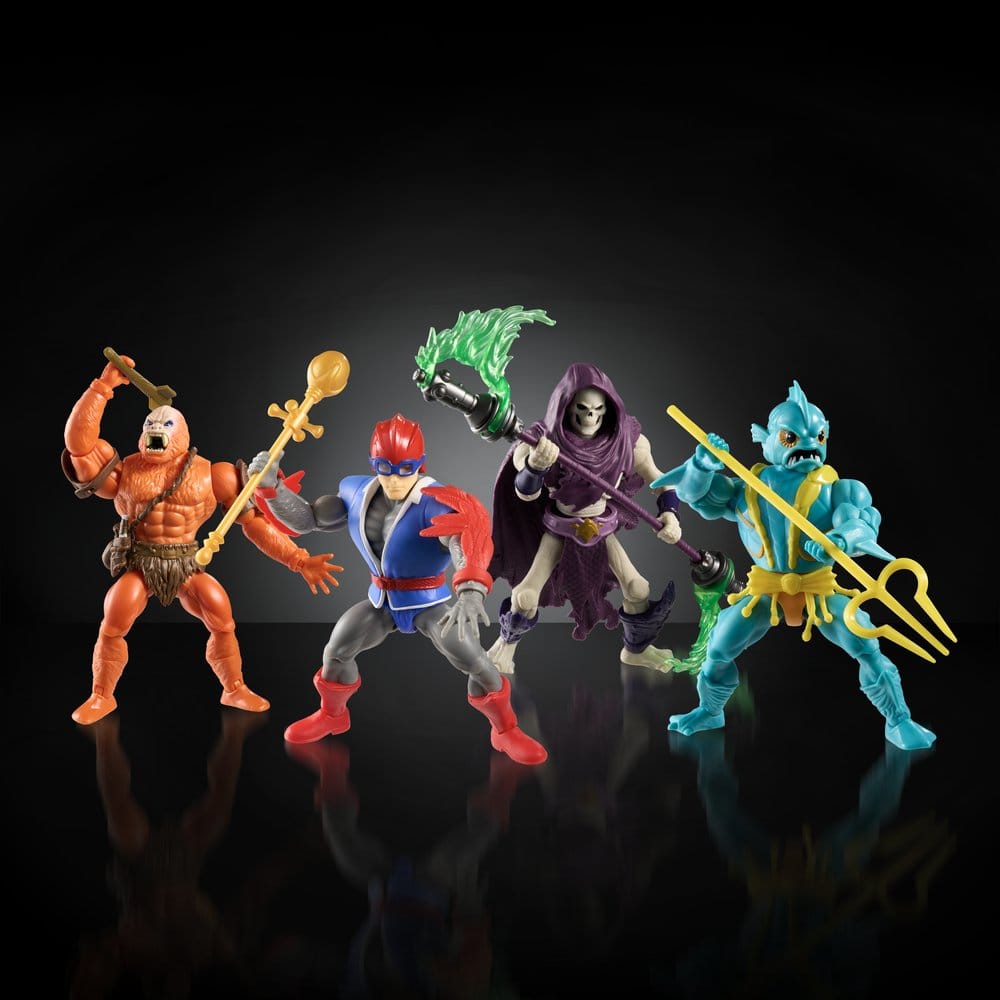 Masters of the Universe Origins Actionfigur 4-Pack Battle for Subternia 14 cm